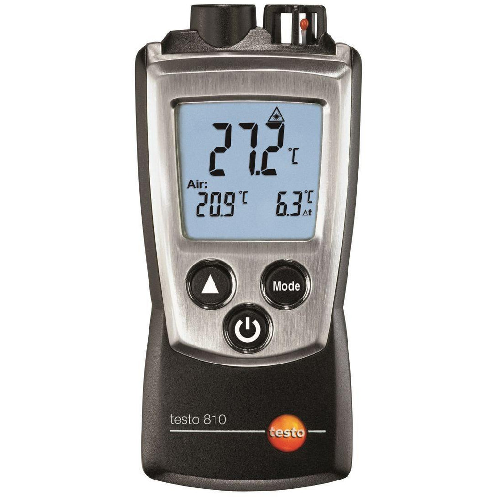 Testo 810 Pocket-Sized Temperature Measuring Instrument 0560 0810-Thermometer-Testo-Cool Tools HVAC-R
