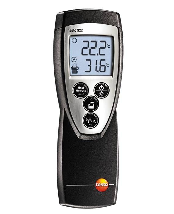 Testo 922 Two Channel Type K Thermometer - 0560 9221