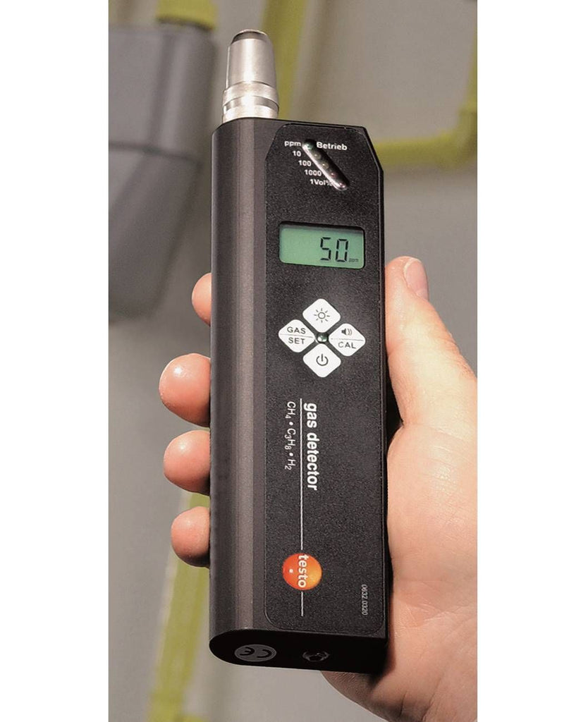 Testo Multi Gas Leak Detector for Detecting Methane, Propane and Hydrogen Gases - 0632 0323